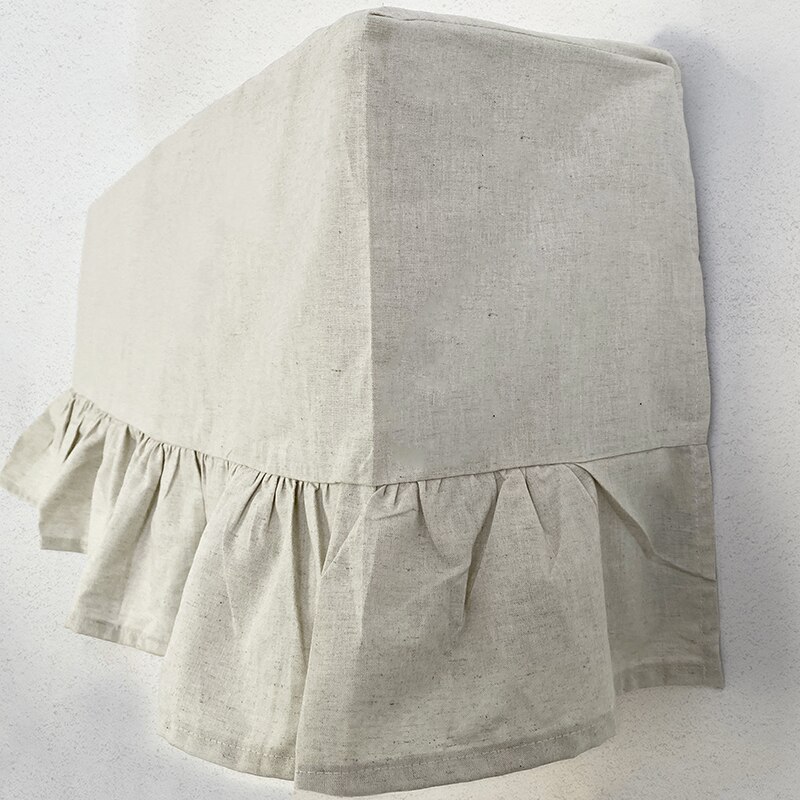 Nordic Air Conditioner Cover Linen Flax Air Conditioner Case for Wall Mounted Air Conditioning Dust Cover Home Decor