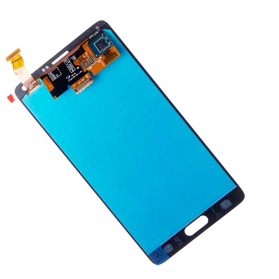 Super amoled lcd'er til samsung galaxy note 4 note 4 n910 n910c n910a n910f n910h lcd display touch screen digitizer