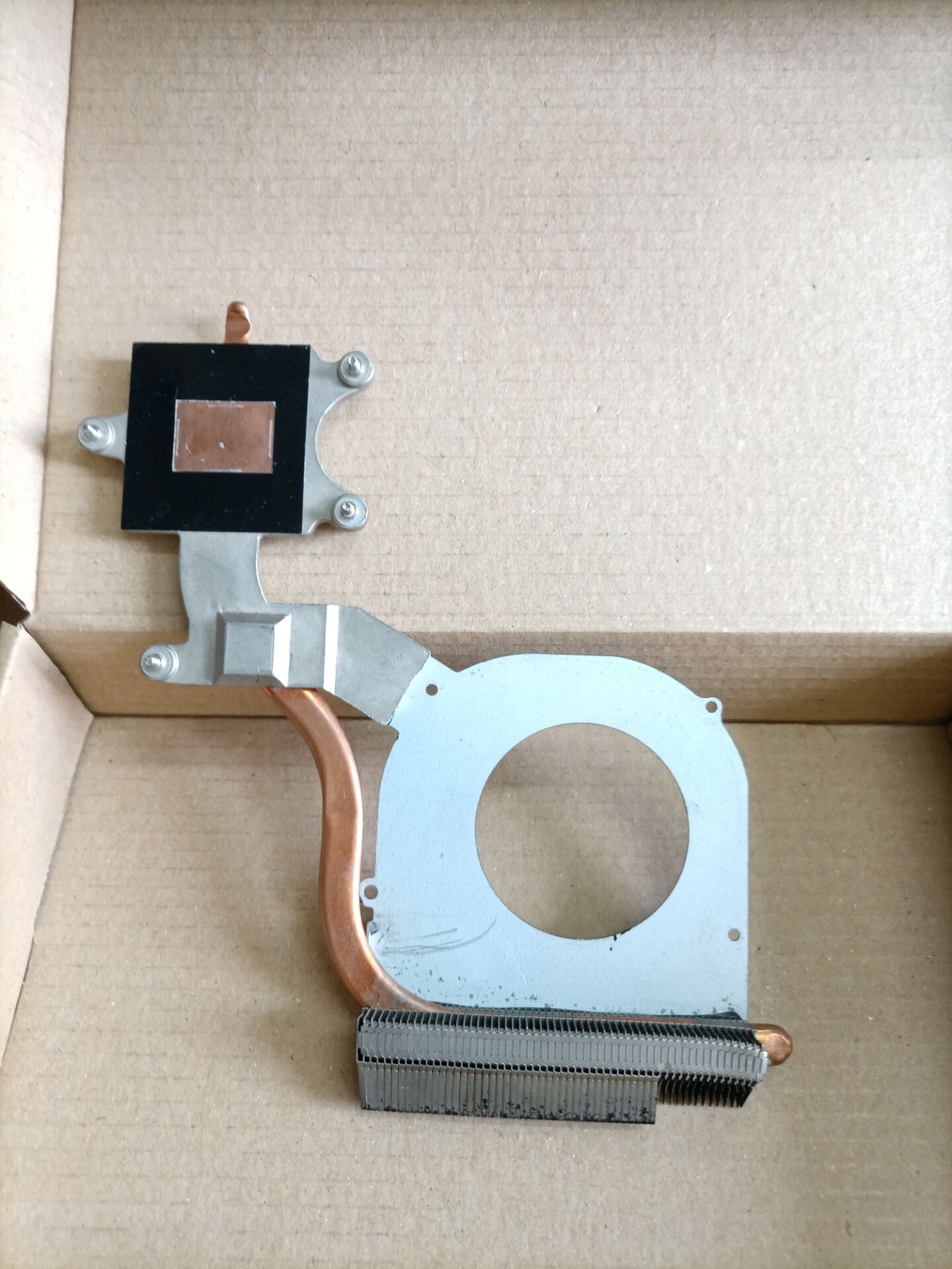 Ventilador disipador térmico de refrigeración para ordenador portátil Original con para ACER 5535 5735 60.4K902. 001: Only heat pipe