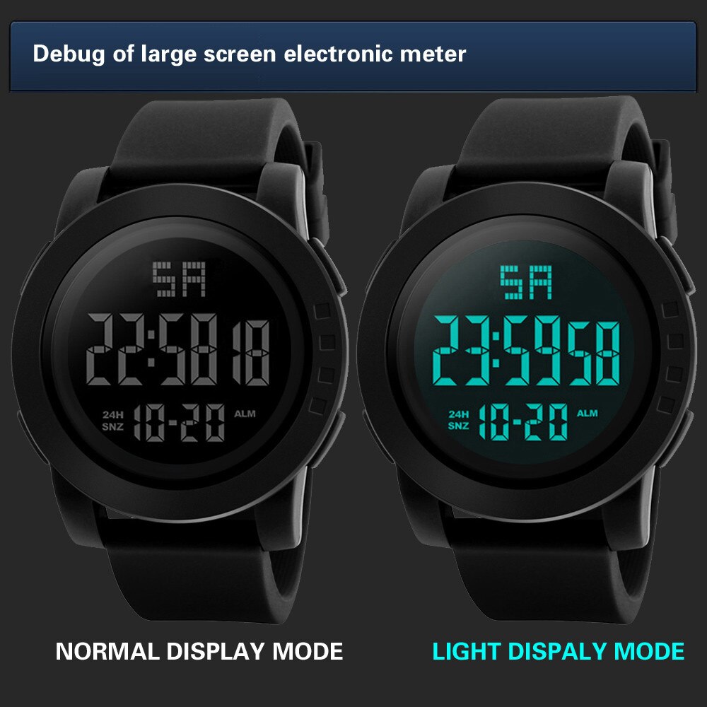 Luxe Led Horloge Mannelijke Vrouwelijke Vrouwen Mannen Klokuren Analoge Digitale Horloge Elektronische Sport Polshorloge Relogio Outdoor Waterdichte