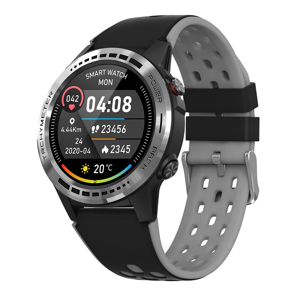 Gps Positionering Weer Altitude Kompas Waterdichte Outdoor Sport Bluetooth Call Horloge