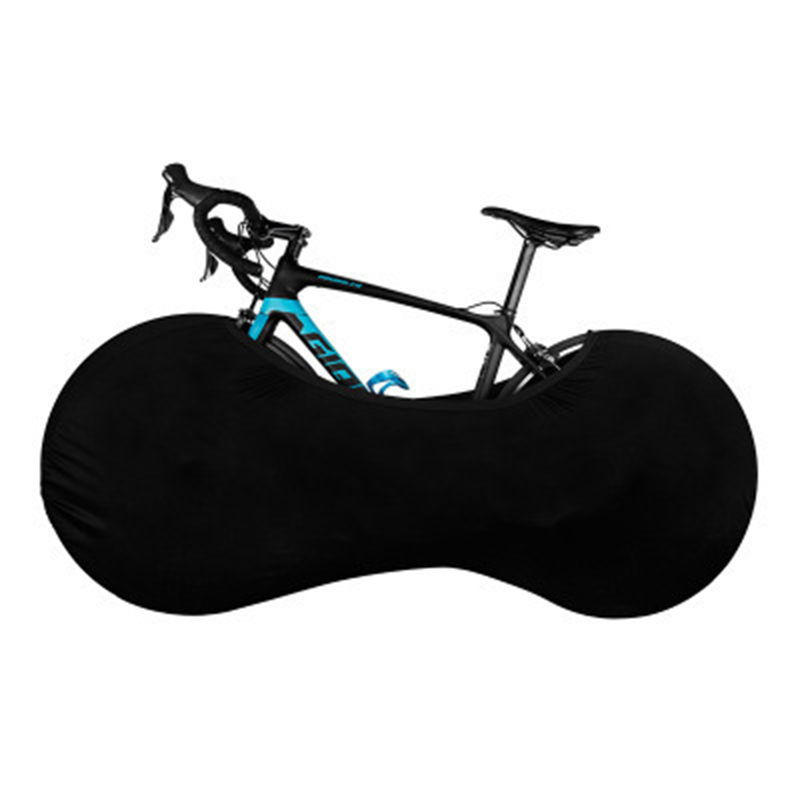 Cubierta protectora para bicicleta de montaña, equipo protector para bicicleta de carretera, cubierta de marco de ruedas antipolvo, bolsa de almacenamiento a prueba de arañazos, accesorios para bicicleta: Rojo