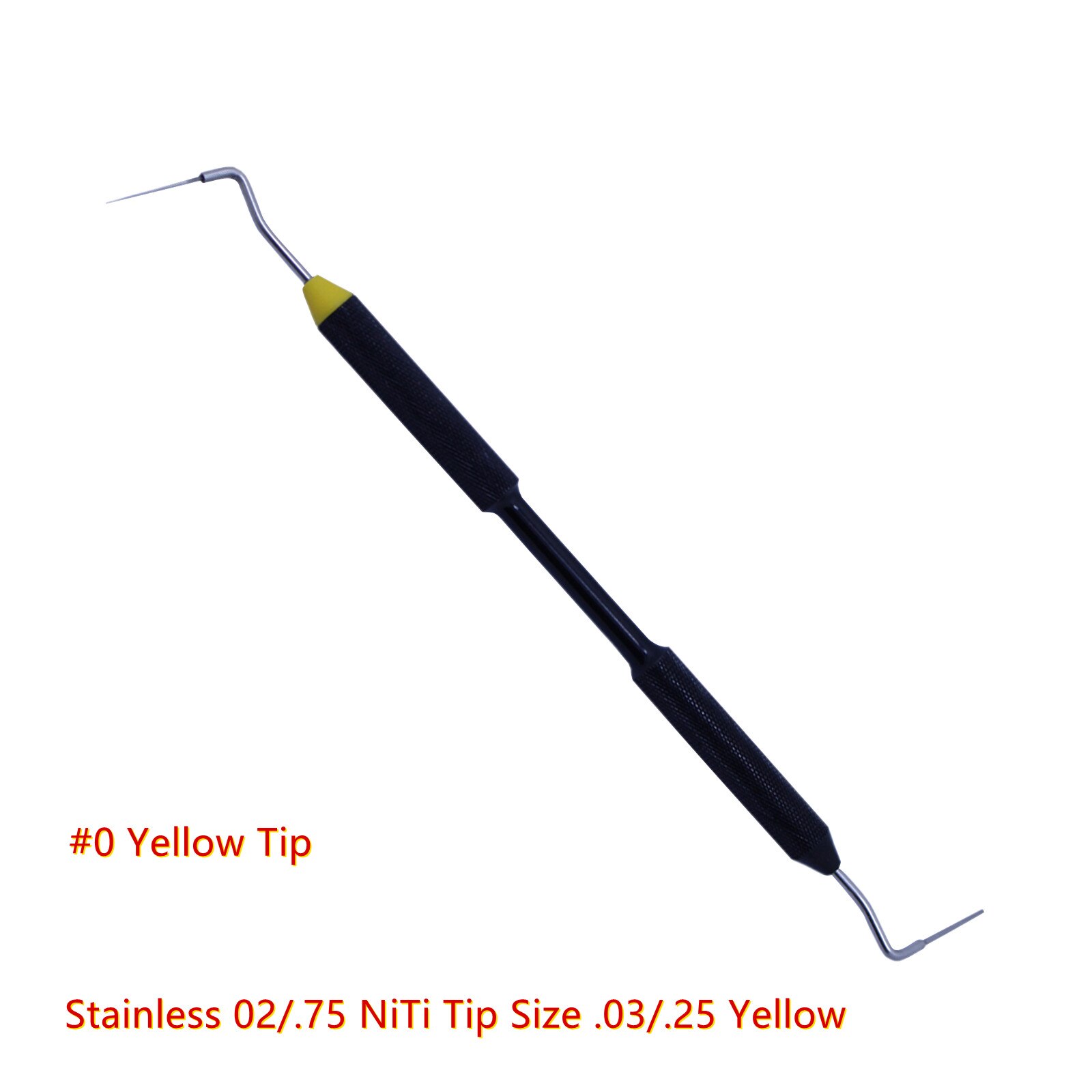 Sall! Tandheelkundige Sybronendo Endo Buchanan Hand Plugger Niti Tip Vul Obturation Maat 0,1,2: Size 0 Yellow