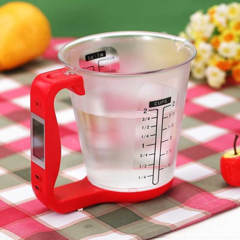 Practical Household Kitchen Electronic Scale Multifunctional Electronic Digital Measuring Cup DIY Baking Milk Powder Gauge Tools