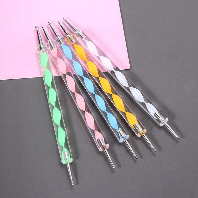 20 stücke Mandala Punktierung Werkzeuge für Malerei Felsen Keramik Multifunktions Präge Stift Pinsel einstellen DIY Handarbeit Handwerk Zubehör