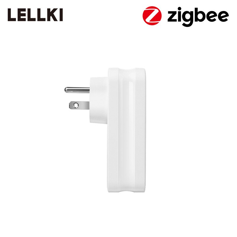 LELLKI Zigbee Smart Socket AU White Wireless Control light Switch Timer Plug for Zigbee Hue SmartThings Echo plus 10A 2200W