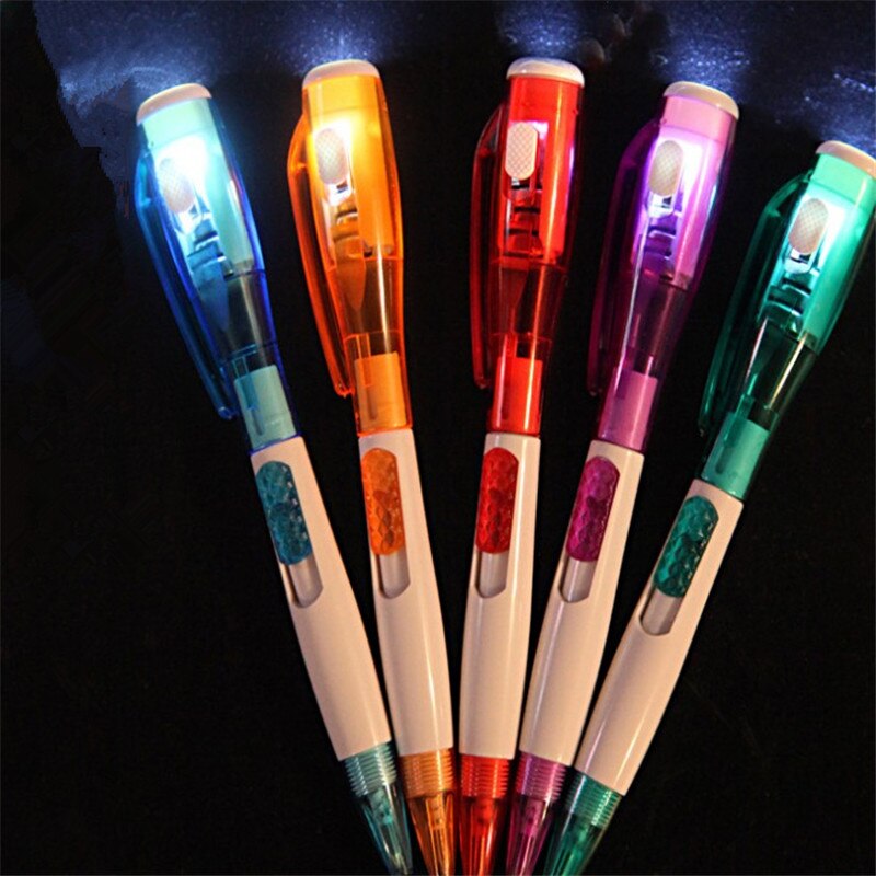 Ayron ball pen with light torch pen Led multifunciton pen stationery office kids children school ball pen writing toolgifts
