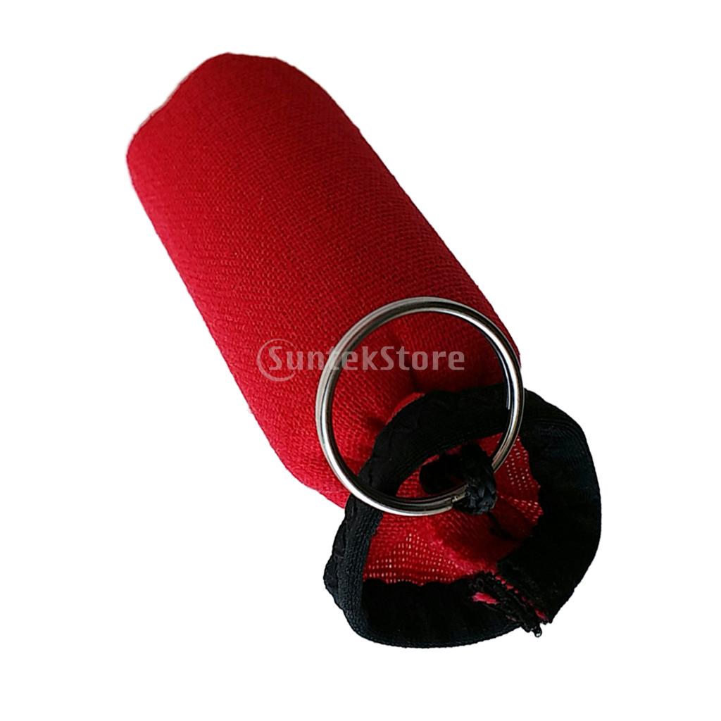 Porte-clé flottant, pour yacht, natation, Jetski, bateau étroit, voile, dérive, Sports nautiques, léger et Portable: Red