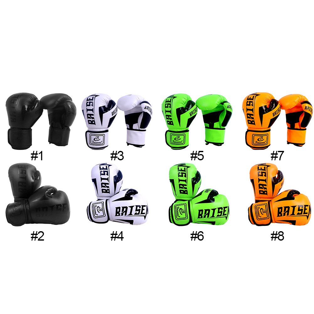 Bokshandschoenen Voor Volwassenen Kinderen Bokstraining Vechthandschoenen Pu Lederen Muay Thai Guantes Kickboksen Karate Sanda Handschoenen