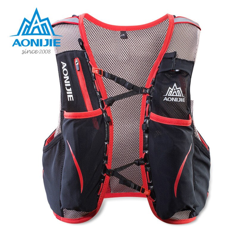 AONIJIE 5L men and women marathon running moisturizing vest bag 1.5L water bag riding hiking bag outdoor sports running backpack