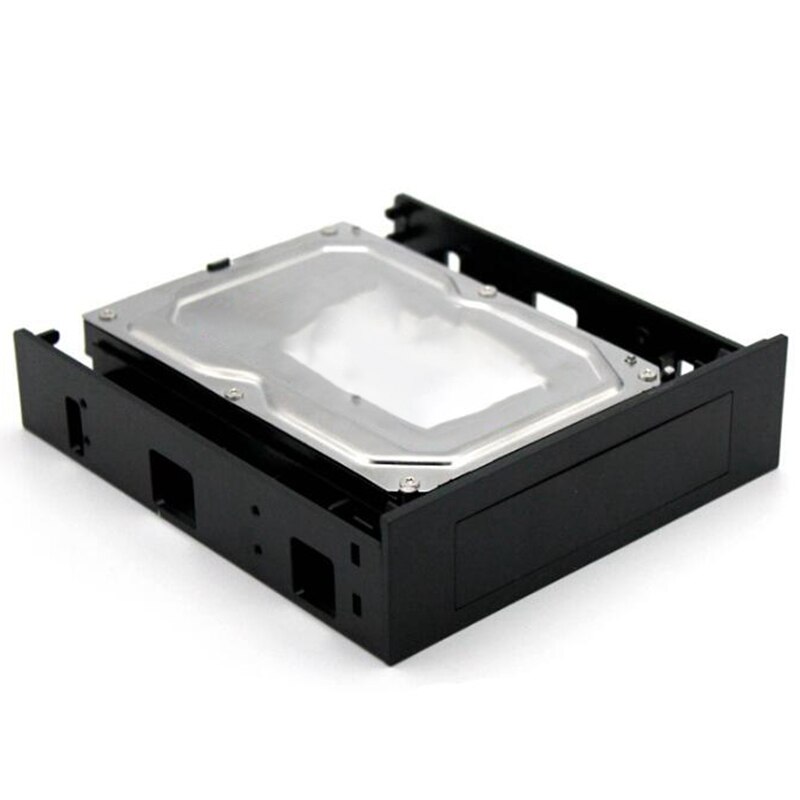 5.25 pollici CD-ROM Spazio per 3.5 pollici da 2.5 pollici SATA HDD Mobile Rack Staffa Enclosure Nero per PC