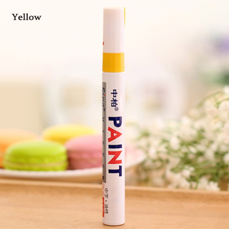 BOOMBLOCK Car-Styling Scratch Repair Paint Graffiti Tool For Inifiniti Kia Rio Sportage Ceed Ford Fiesta Mondeo Suzuki Swift: Yellow