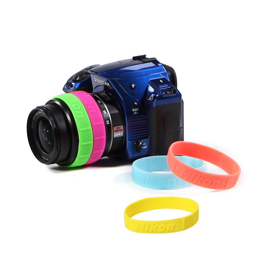 Meking Bunte Silikon Folgen Fokus Ring für DSLR Objektiv Filter Anti-Unterhose Zoomen Steuerung Gummi Band