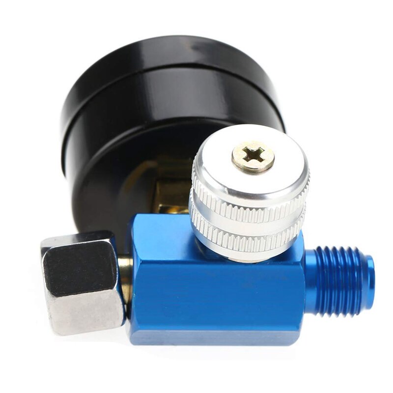 1PCS 1/4Inch-NPT Air Pressure Regulator Kit Air Adjusting Valve Regulator With Gauge For Spray Tools And Pneumatic Tools