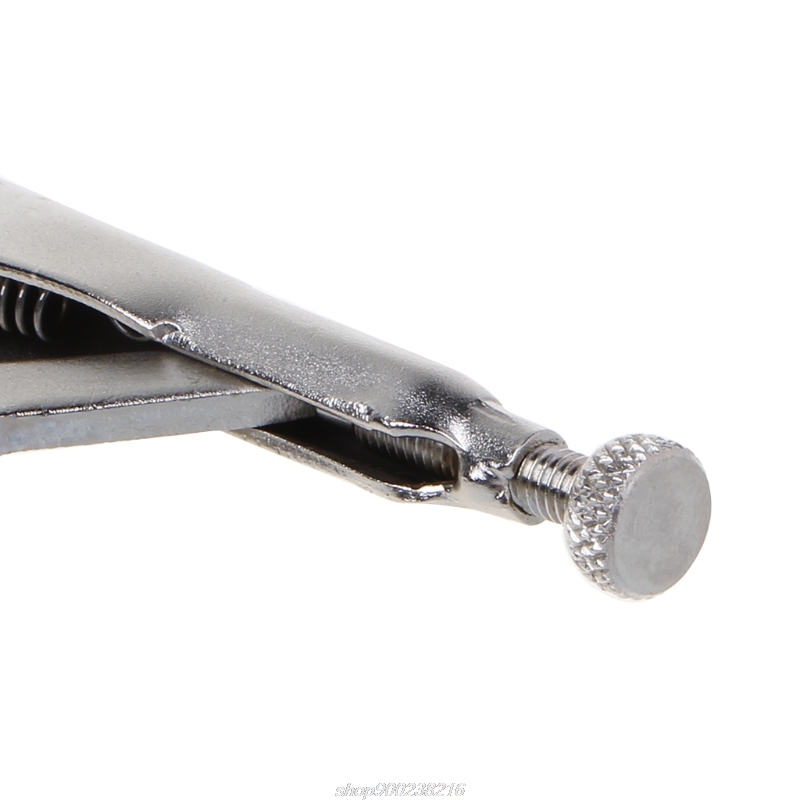 5 Inch Locking Pliers Ground Mouth Straight Jaw Lock Vise Grip Clamp Hand Tools JY10 21