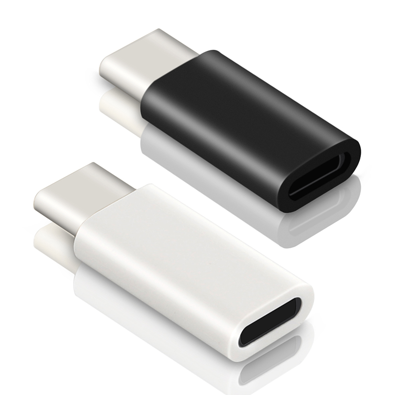 3 SZTUKI przejściówek Lightning żeński na USB C męski do iPhone'a 15 Pro Max Plus IPad typu C do 8-pinowego złącza ładowania i synchronizacji danych