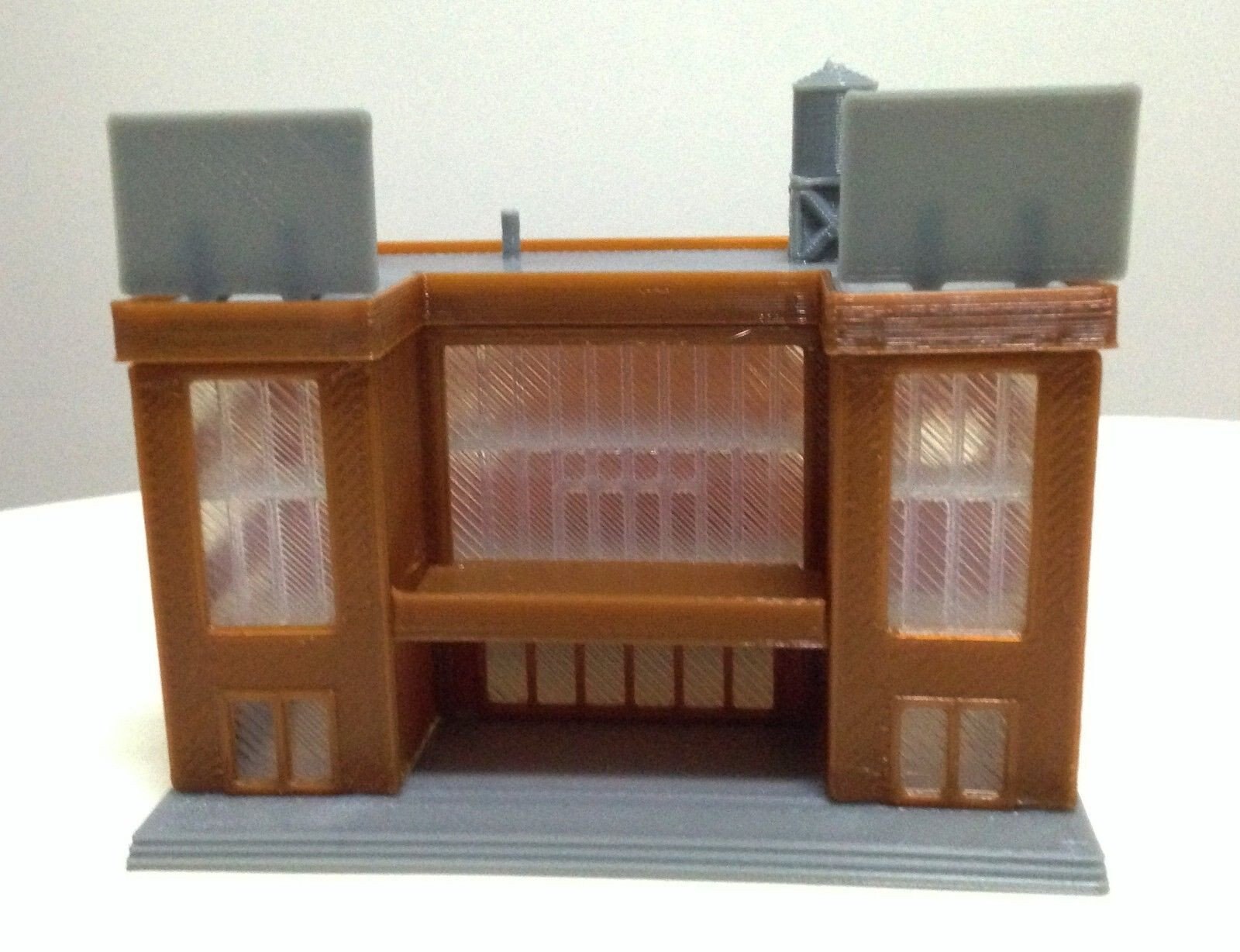 Outland Modellen Moderne Stad Gebouw Winkelcentrum/Centrum Z Schaal Railway