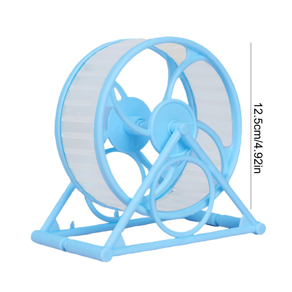 Roue de Jogging pour Hamster, jouet de Sport épais avec support, petits animaux rotatifs, exercices en cage à la maison