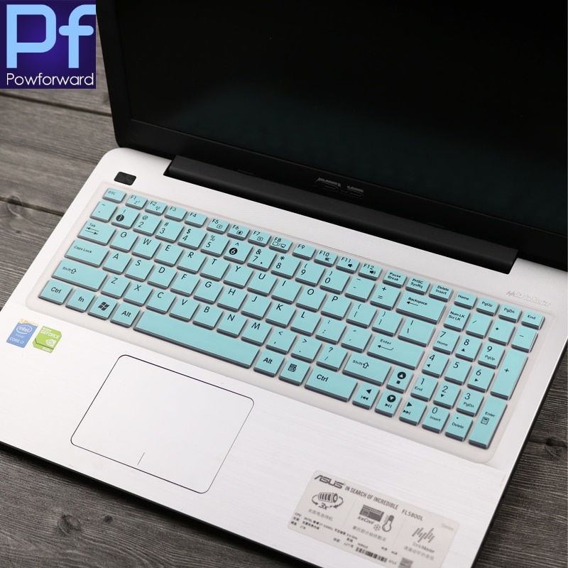 Silikonowe 15 Cal Laptop Asus R540L R540LA R540U R540N R540UB F556 F556U R558 R558u R588UQ klawiatura obudowa ochronna