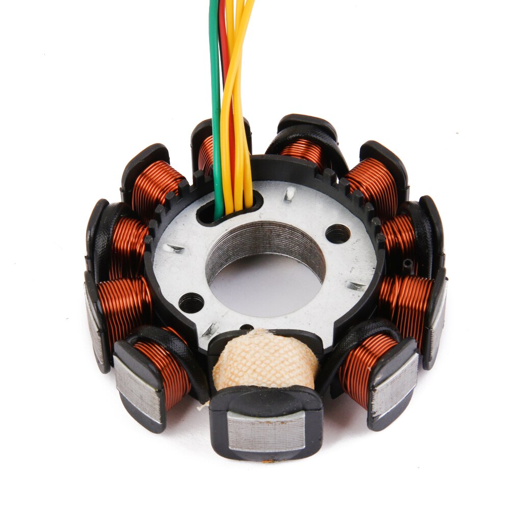 Copper Ignition Magneto Stator Plate 11 Pole 6 Wire For GY6 125 150