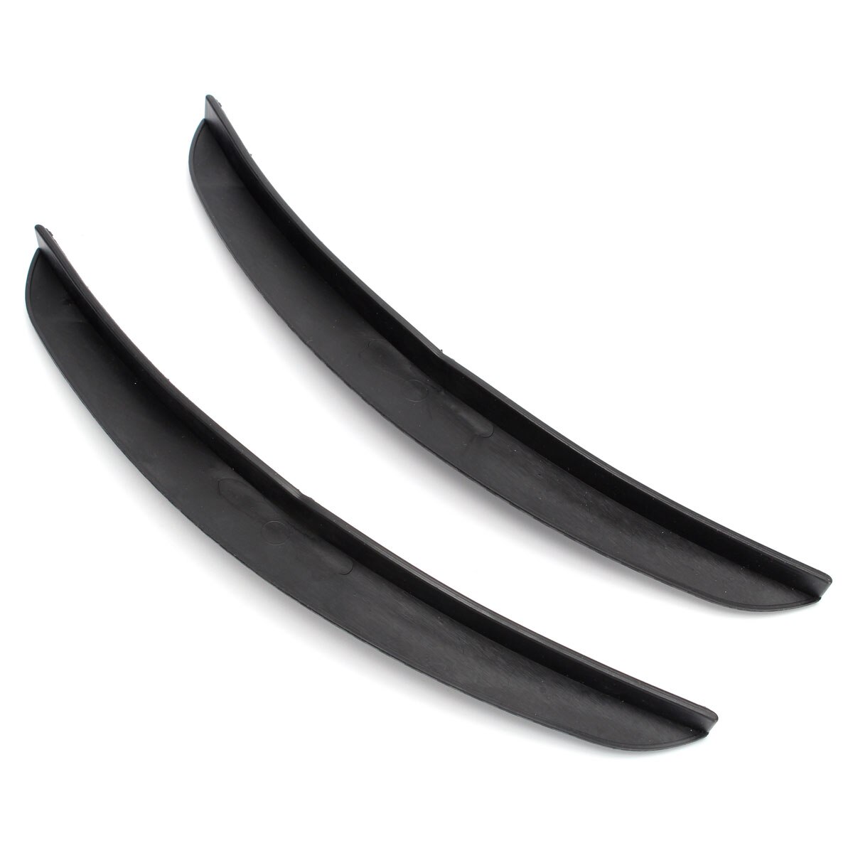 2 Stuks 24.5 Cm Universele Auto Carbon Fiber Fender Flares Spatlappen Splash Guards Arch Wiel Wenkbrauw Lip Voor Auto truck Suv