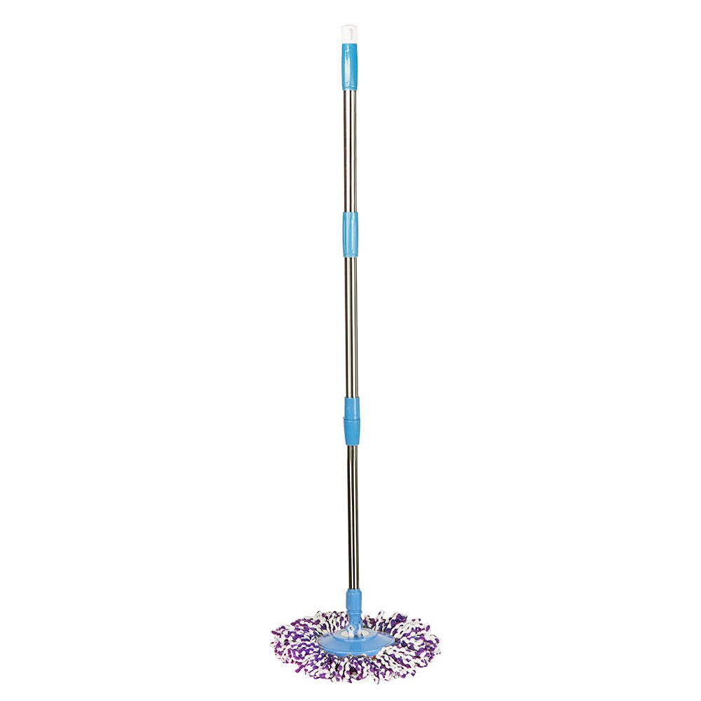 Manche de remplacement pour balai à franges, modèle 360 sans pédale, noir
