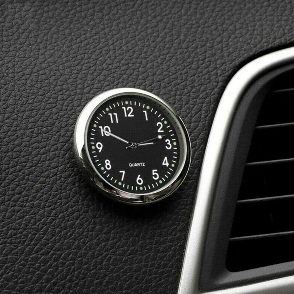 Mini montre analogique lumineuse à Quartz de poche F5Y2, petit bâton de montre de style bateau sur voiture, horloge d&#39;intérieur à Clip, vélo pour voiture