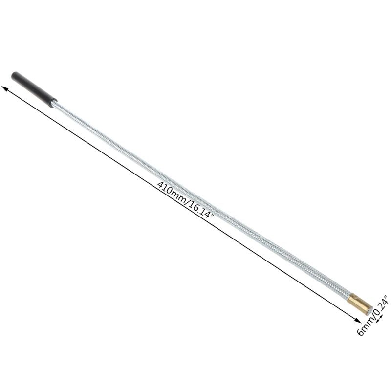 41cm Long Picker Rod Auto Repair Flexible Slender Metal Magnetic Tip Flat-head Picker Pick Up Tool