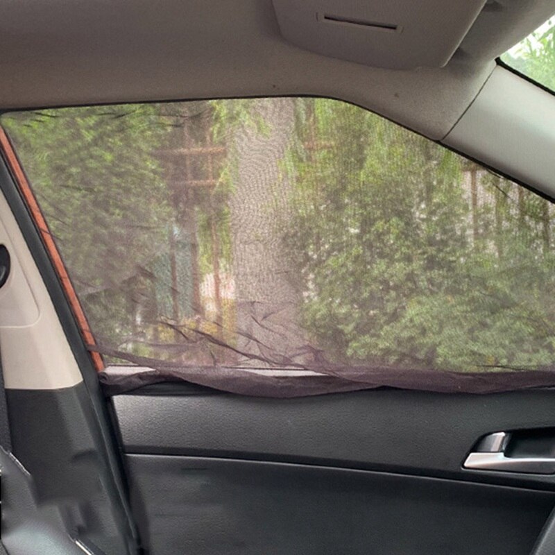 Pare-soleil de voiture store fenêtre de voiture Auto protecteur d'écran Sunshad voiture pare-soleil moustique rideau extérieur Camping voile fenêtre latérale