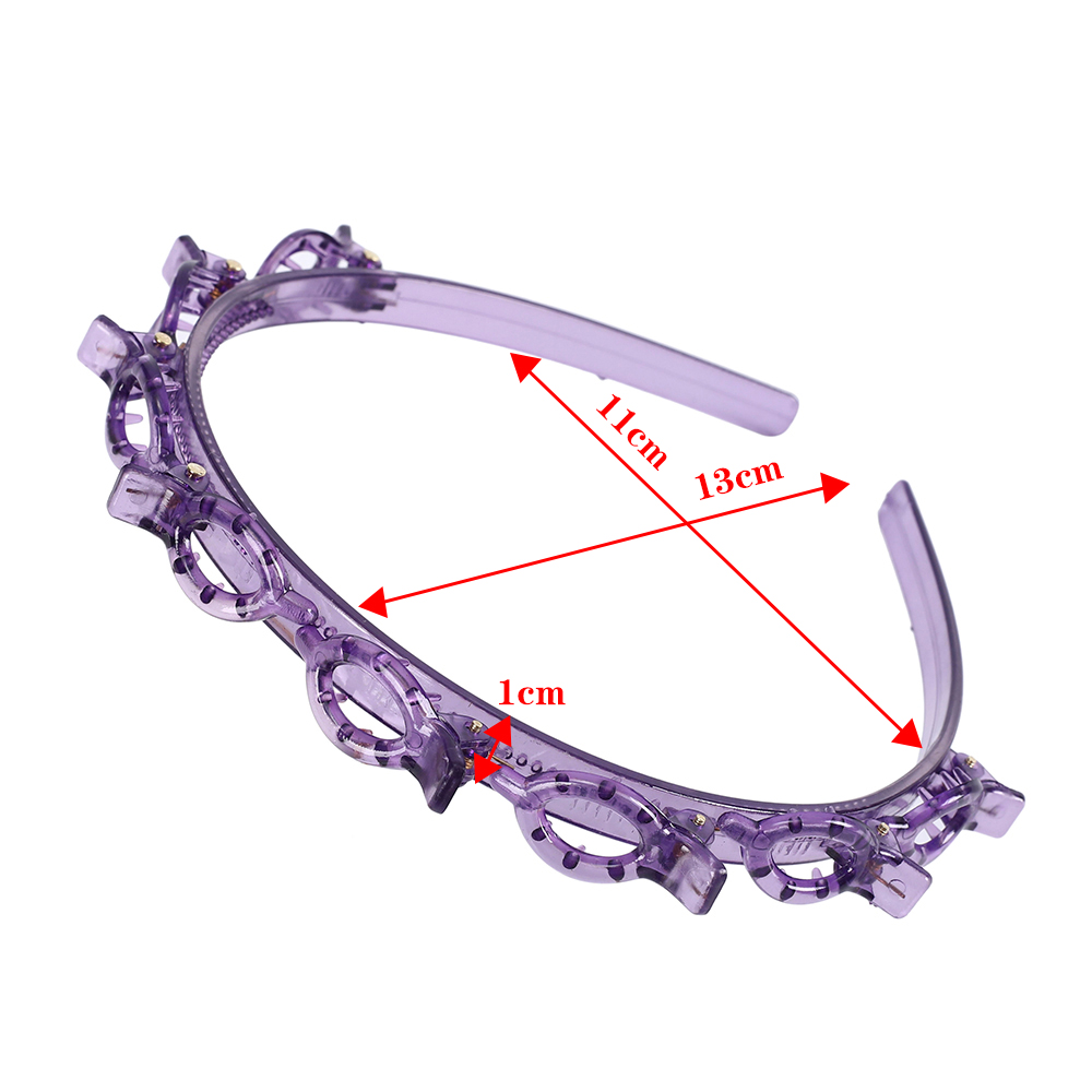 Unisex Alice Hairband Headband Men Women Sports Hair Band Metal Hoop Double Bangs Hairstyle Hairpin in Stock