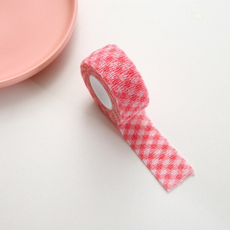 Schüler Schreiben Finger gemeinsam Schutzhülle Verband Selbst-Klebstoff Verpackung Stift Anti-kokon Getriebe Anti-tragen Finger artefakt eins: rot Netz