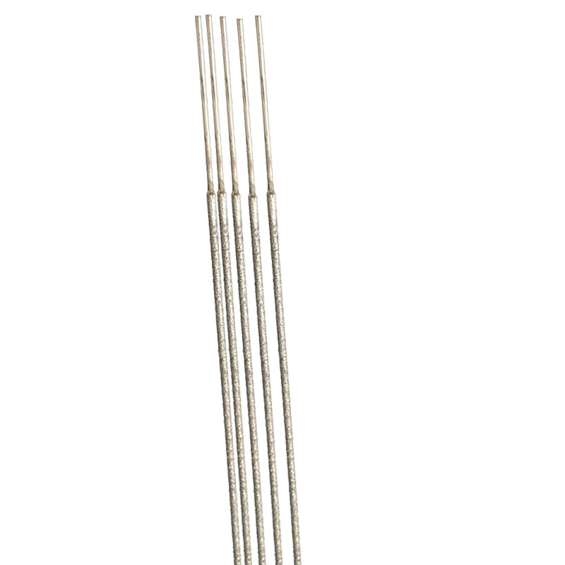 Retail 5Pcs 400Mm Diamond Wire Saw Blade, Saw Rods For Cutting Jade Metal Ceramic Resin Jewelry Hand Tools
