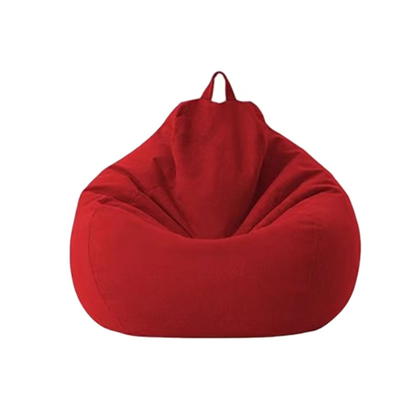 Sækkestol til sofa, sofabetræk, sofataske, stolbetræk, indendørsbetræk, blød sækkestol til sofa, sofataskebetræk (uden fyld): Majs / 60*60cm