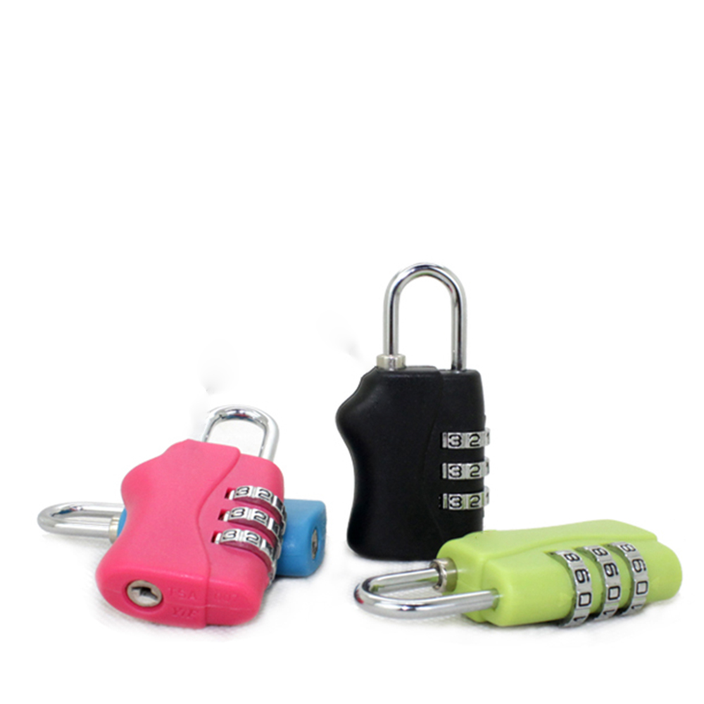 Lock Resettable 3 Cijfercombinatie Travel Bagage Koffer Codeslot Hangslot Codeslot Reizen Bagage Koffer Codeslot