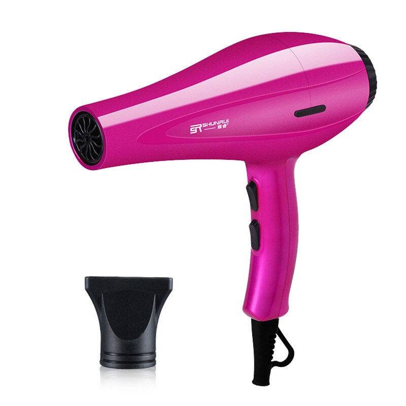 Hair Dryer with Nozzles /cold Air Blow Dryer for High Power Blowdryer Household Dryer Hair Tool 220-240V 40D: 2 in 1