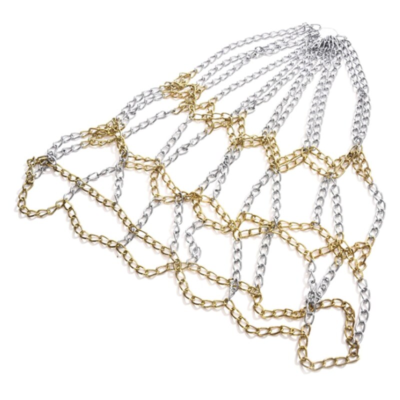 Basketball Classic Sport Steel Chain Basketball Net Outdoor Galvanized Steel Chain Durable Basketballs Target Nets #83: A
