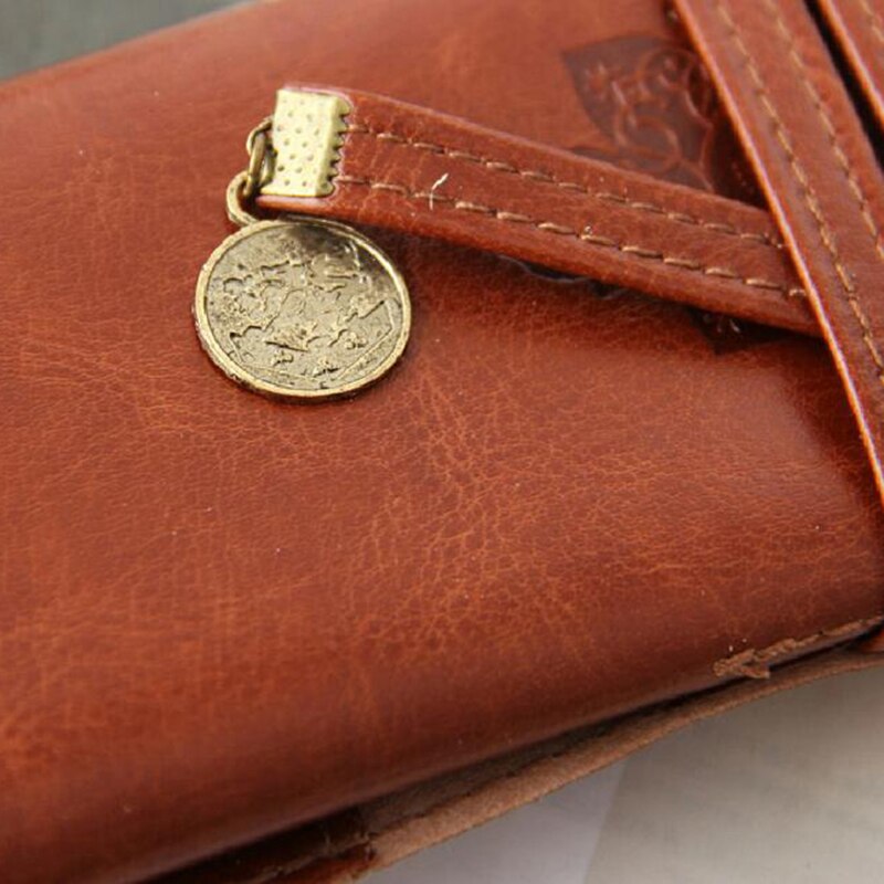 1 Uds. Estuches Retro creativos de cuero PU rollo bolsa pluma bolsillo para material de papelería bolsa de cosméticos