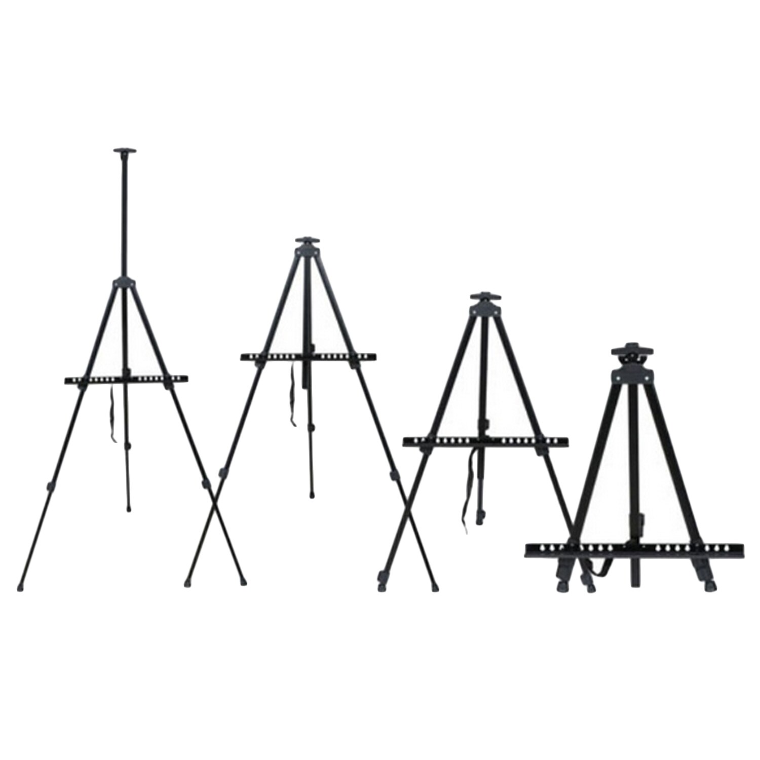 Portable Metal Painting Easel Stand Adjustable Foldable Display Holder with Carry Bag for Artist Art Sketching Drawing Display