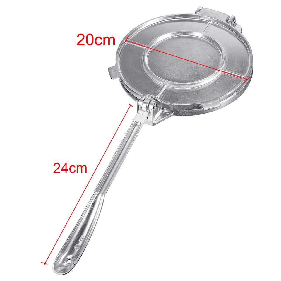 Msjo 20cm Kitchen Press Bakeware Tools Aluminum Alloy Mexican Tortilla Press Grinding Dough Making Pancake Shaping Tools