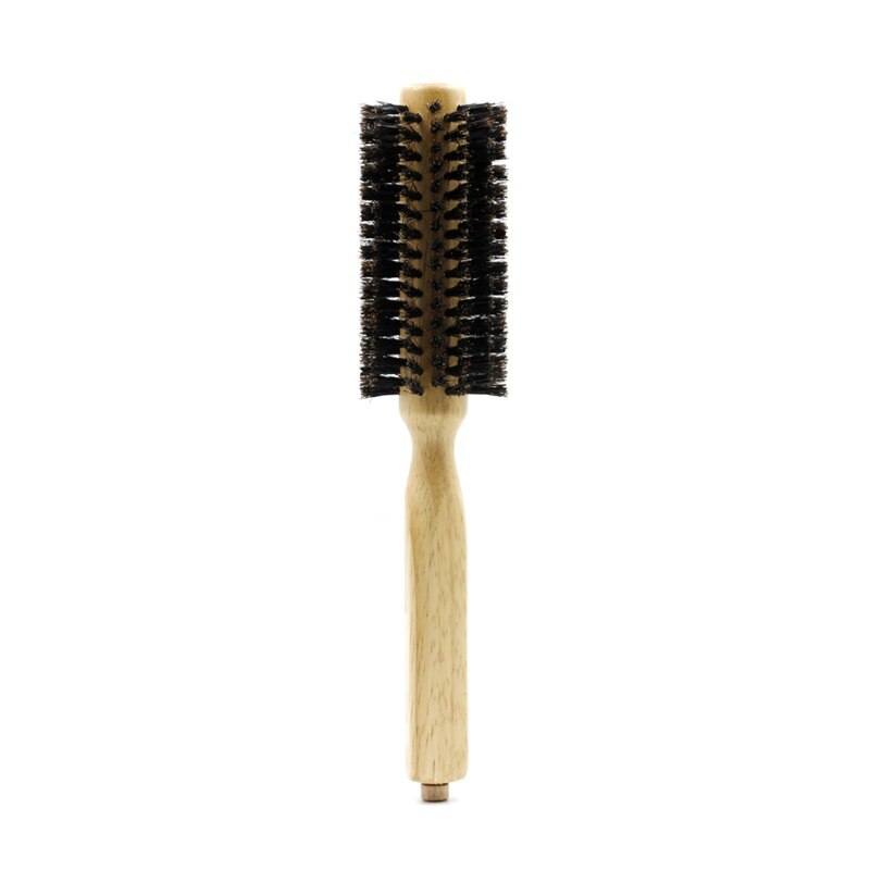 Pure Bristle Brush Removable Detachable Hairdressing Salon Round Brush Hair Brushes Hair Styling: NO.14