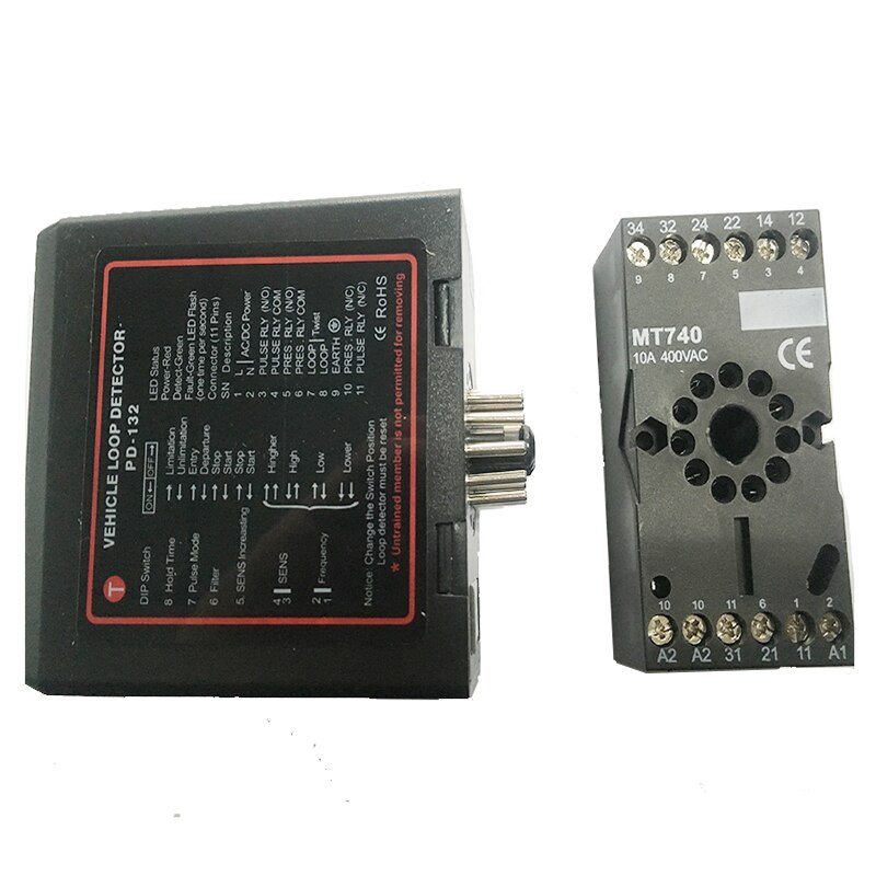 Détecteur de boucle de véhicule, , prix bas, meilleure , système de barrière PD-132 pouces