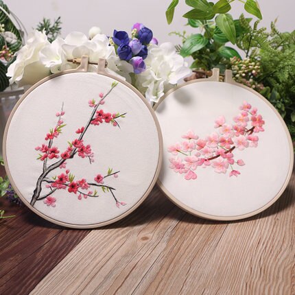 Borduurwerk Diy Student Handmatige Klasse Productie Creatieve Volwassen Materiaal Pack Oude Wind Lint Borduren Borduren Suites