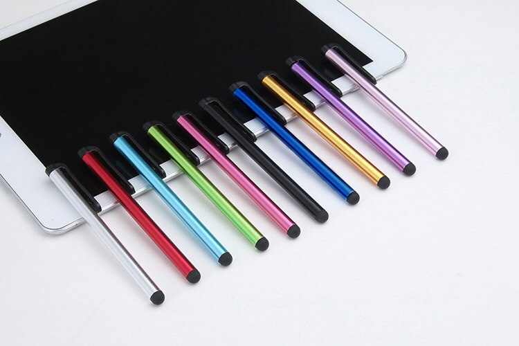 10x Universele Capacitieve Touchscreen Stylus Pen Voor Alle Mobiele Telefoons Tablet Pc Licht Draagbare