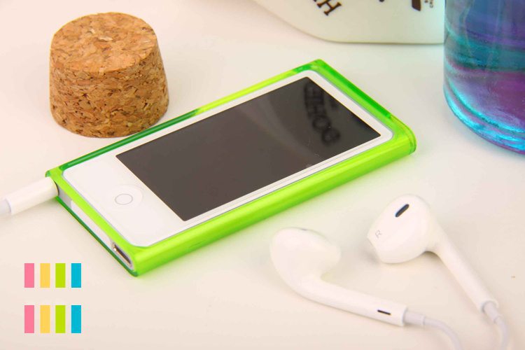 Case Voor Ipod Nano 7 Cover Candy Kleur Soft Tpu Siliconen Case Voor Apple Ipod Nano 7 7th Generatie Case