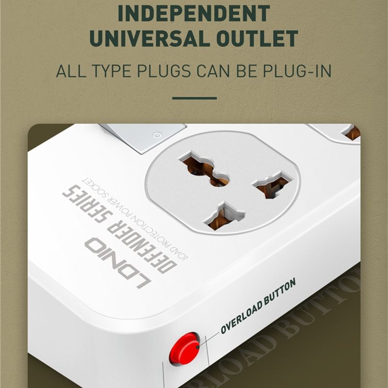 Ldnio eu/oss /uk 10a 2500w strømuttak bryter plugg 4 usb smart forlengelse multifunksjon strømforsyning stripe lader adapter