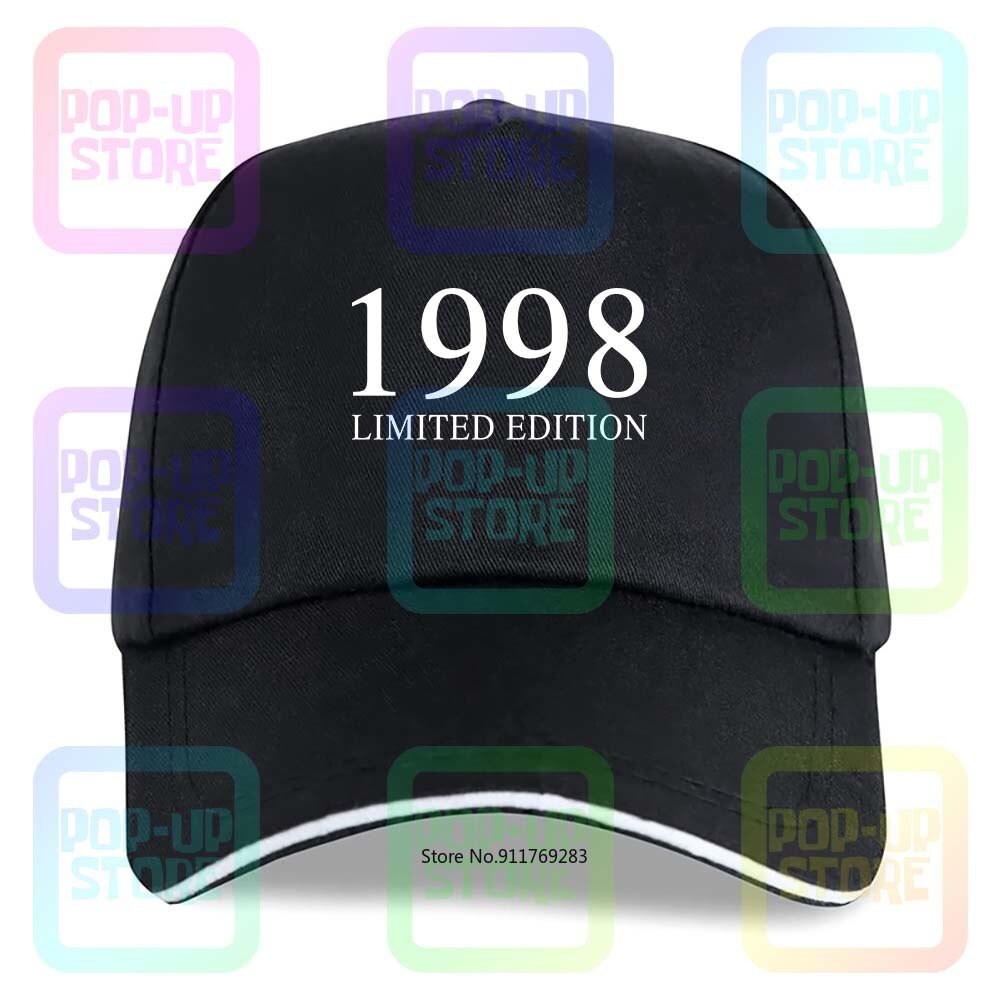 1998 Limited Edition Heren 16Th /10 Kleuren Homme Katoen Truck Driver Caps Baseball Cap Voor Mannen & vrouwen