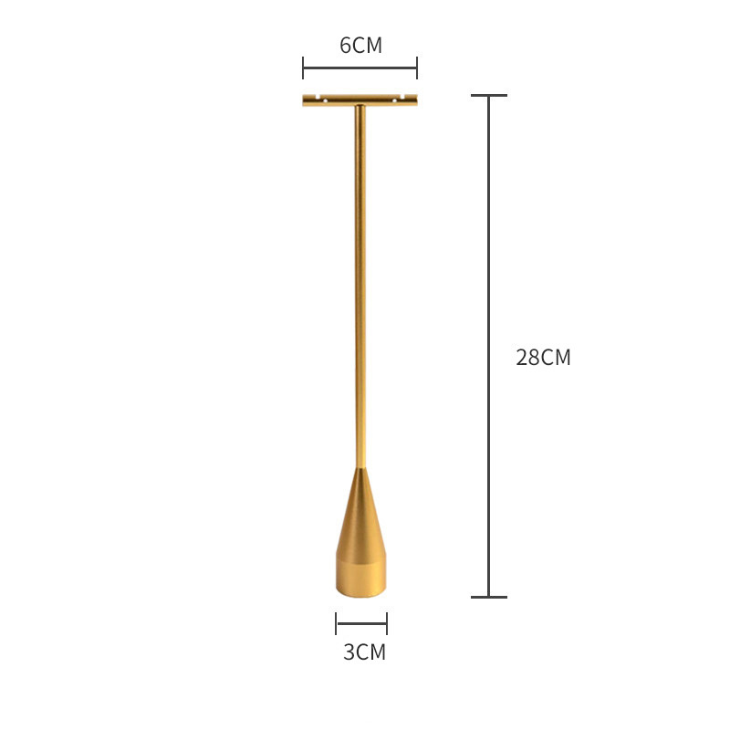 Stojak Ekspozycyjny na Kolczyki Biżuterię Wieszak Metalowy Wieża Organizer na Kolczyki Sztyfty Półka robić Przechowywania: Brązowy
