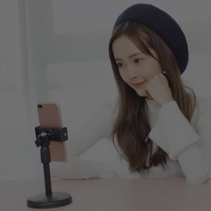 Lazy Desktop Bracket Anchor Microphone Microphone Phone Holder Karaoke OK H37E