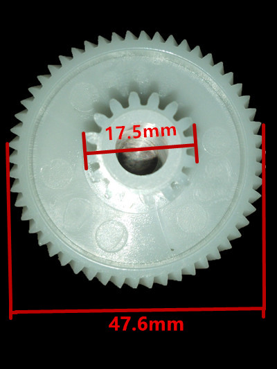 Vleesmolen Onderdelen Plastic Gear Onderdelen voor Vleesmolen MG-2501-18-3 fit Elenberg