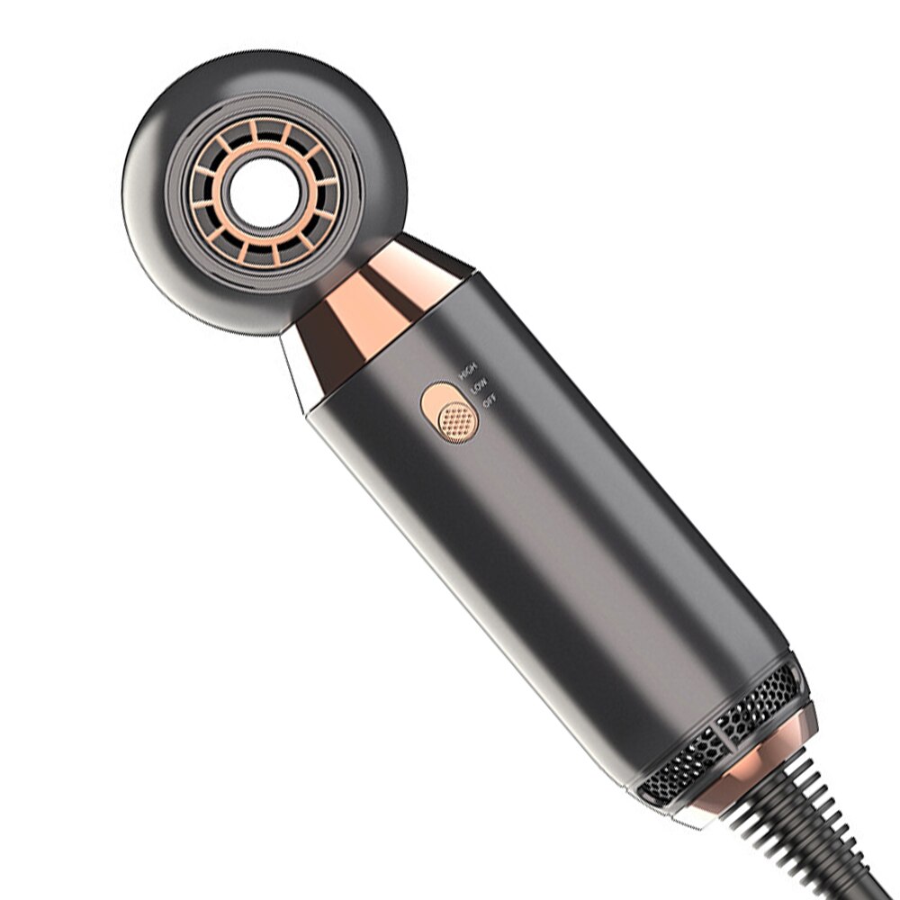 800W Professionelle Blattlosen Mini tragbare trockner reise haartrockner Zauberstab-montiert haar Blowdryer